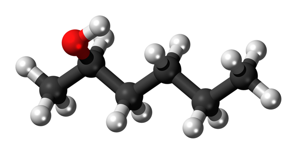 hexanol, model, molecule-835644.jpg