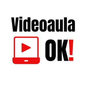 Logo do Videoaula OK, curso de elaboração de Videoaulas!